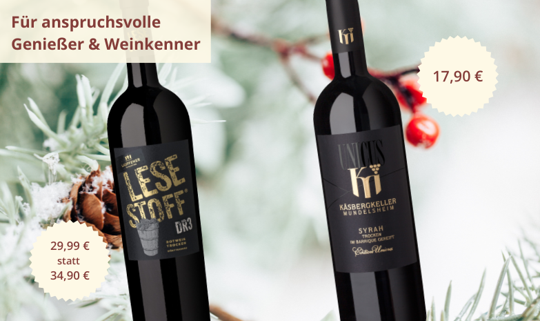 wein-verschenken-lesestoff-cuvee-trocken-Mundelsheimer-Unicus-Syrah-Barrique-trocken